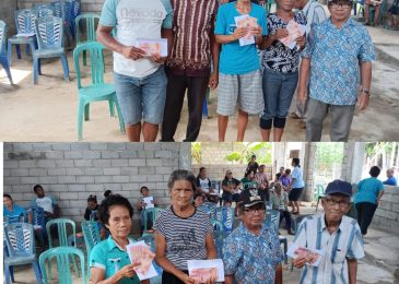 Pemdes Bango Salurkan BLT 6 Bulan Untuk 25 Keluarga Penerima Manfaat