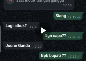 Modus Penipuan, Hati-hati Nomor WhatsApp Mengatasnamakan Bupati