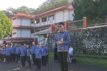 Pimpin Apel Korpri, Bupati Tegaskan Pentingnya Kedisiplinan