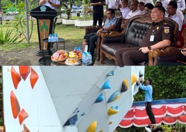 Resmikan Dinding Panjat Tebing, Ini Harapan Bupati Joune Ganda