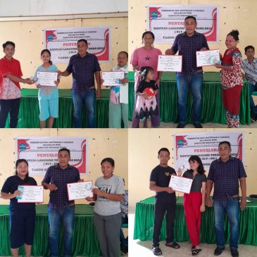 Pemdes Tangkasi Salurkan 27 KPM Tahap Pertama Selama 6 Bulan, Serta Honor 5 Kader Kesehatan dan 2 Guru Taman Pengajian