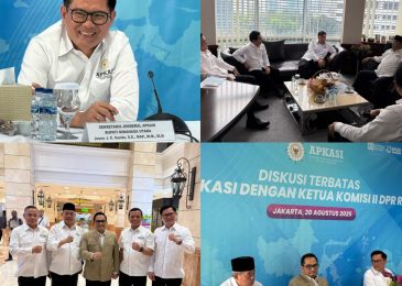 Jadi Moderator, Sekjen APKASI Joune Ganda Diskusi Nasional Bersama Ketua Komisi II DPR RI