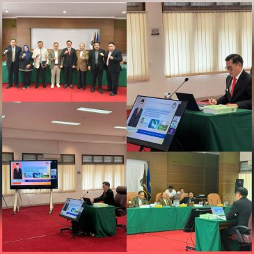 Ujian Pascasarjana di IPDN Jakarta, Bupati Joune Ganda Raih Nilai Sangat Memuaskan