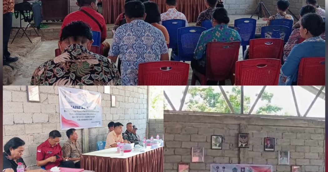 Rakor Kecamatan Wori Sukses Digelar di Desa Bango