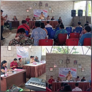 Rakor Kecamatan Wori Sukses Digelar di Desa Bango