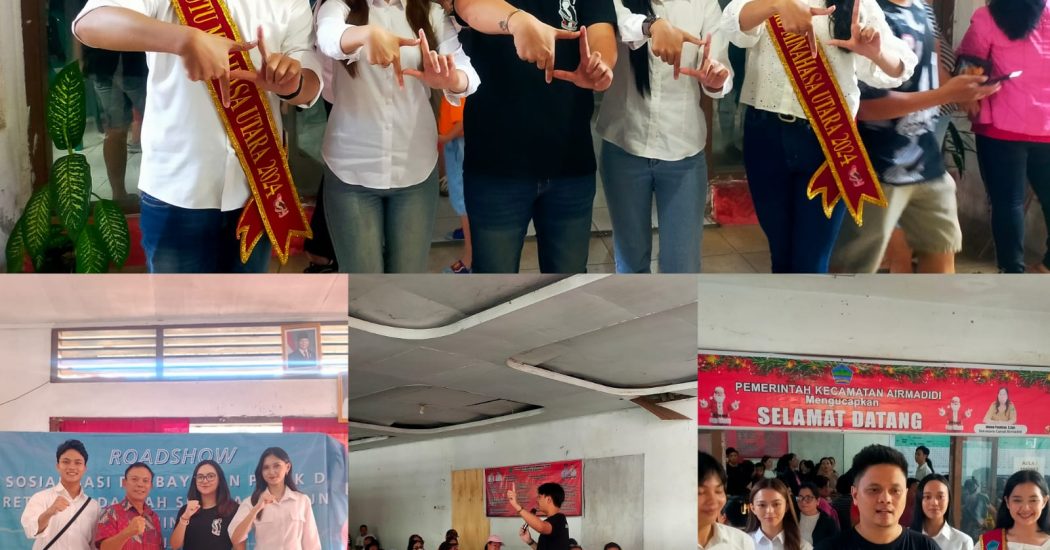 Tingkatkan PAD, Roadshow di 10 Kecamatan Aliansi Utu Keke Sosialisasikan Pembayaran Pajak dan Retribusi Daerah Non Tunai